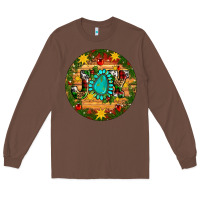 Chestnut Christmas gemstone joy ornament Long Sleeve Tee - Artiststas