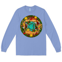 Colony Blue Christmas gemstone joy ornament Long Sleeve Tee - Artiststas