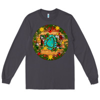 Smoke Christmas gemstone joy ornament Long Sleeve Tee - Artiststas