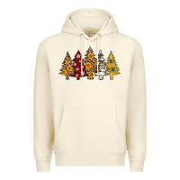 Sandshell leopard christmas trees Premium Hoodie - AdoDesignShop
