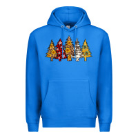 True Royal leopard christmas trees Premium Hoodie - AdoDesignShop