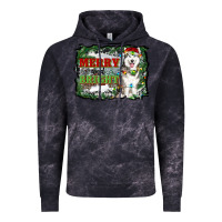 Cloud Black merry and bright husky farm  background Vintage Hoodie - RanaPortraitStore