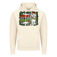 Vintage Artic merry and bright husky farm  background Vintage Hoodie - RanaPortraitStore
