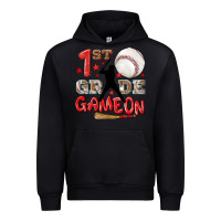 Black back to school 1st baseball game on Urban Hoodie - NancyCooperArtShop