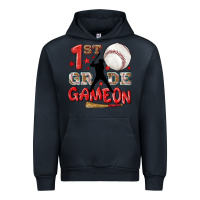 Navy back to school 1st baseball game on Urban Hoodie - NancyCooperArtShop