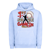 Pigment Grape Ice back to school 1st baseball game on Urban Hoodie - NancyCooperArtShop