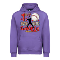 Tulip back to school 1st baseball game on Urban Hoodie - NancyCooperArtShop