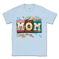 Dusty Blue daisy mom Classic Tee - AdoDesignShop