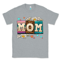 Heather Grey daisy mom Classic Tee - AdoDesignShop
