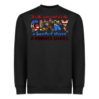 Black it's the guts and it's the glory a hundred stripes Heavyweight Sweatshirt - Zillion Design Studio