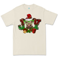 Bone christmas joy cow Premium Tee - BarkalooDesign