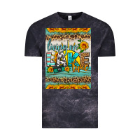 Cloud Black living on lake time air freshener Vintage Tee - HRA Design Shop