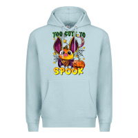 Blue Mist too cute to spook Premium Hoodie - LillyAllenDesigns