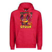 Cardinal too cute to spook Premium Hoodie - LillyAllenDesigns