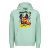 Seafoam too cute to spook Premium Hoodie - LillyAllenDesigns