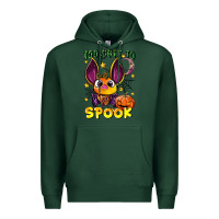Sports Green too cute to spook Premium Hoodie - LillyAllenDesigns