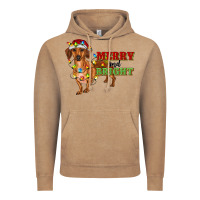 Vintage Coffee merry and bright dachshund Vintage Hoodie - RanaPortraitStore