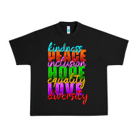 Black kindness peace inclusion hope equality love diversity Urban Heavy Tee - HRA Design Shop