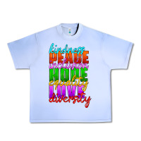 Grape Ice kindness peace inclusion hope equality love diversity Urban Heavy Tee - HRA Design Shop