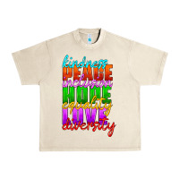 Sandshell kindness peace inclusion hope equality love diversity Urban Heavy Tee - HRA Design Shop