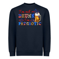 Navy i'm not drunk i'm patriotic zillion Heavyweight Sweatshirt - Zillion Design Studio
