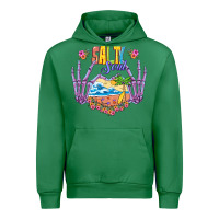 Emerald Salty soul Urban Hoodie - NancyCooperArtShop