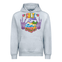 Heather Grey Salty soul Urban Hoodie - NancyCooperArtShop