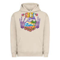 Pigment French Oak Salty soul Urban Hoodie - NancyCooperArtShop