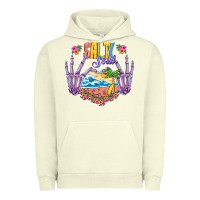 Pigment Pistachio Salty soul Urban Hoodie - NancyCooperArtShop
