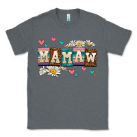Charcoal Heather daisy mamaw Classic Tee - AdoDesignShop