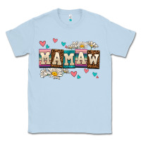 Dusty Blue daisy mamaw Classic Tee - AdoDesignShop