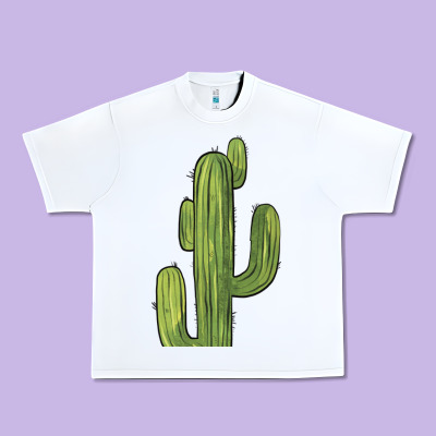 Cactus Urban Heavy Tee Designed By Barkaloodesign