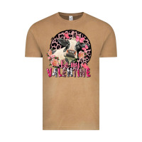 Be My Valentine Holstein Cow Valentine's Day Vintage Tee | Teevron