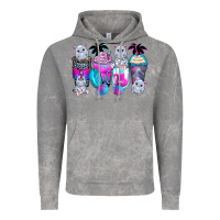 Cloud Rock hippopotamus coffee cups Vintage Hoodie - Zillion Design Studio