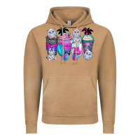 Vintage Camel hippopotamus coffee cups Vintage Hoodie - Zillion Design Studio