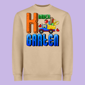 Kindergarten Heavyweight Sweatshirt Designed By Ranaportraitstore