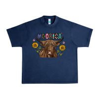 Navy Moorica Urban Heavy Tee - CowhideDigitalArt