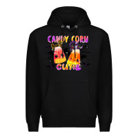 Black candy corn cute Premium Hoodie - LillyAllenDesigns