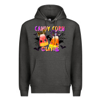 Charcoal Heather candy corn cute Premium Hoodie - LillyAllenDesigns