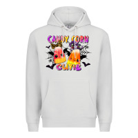 Dove Grey candy corn cute Premium Hoodie - LillyAllenDesigns