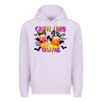 Lilac candy corn cute Premium Hoodie - LillyAllenDesigns