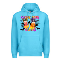Ocean Blue candy corn cute Premium Hoodie - LillyAllenDesigns