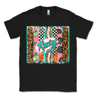 Black racing brushstroke Classic Tee - AdoDesignShop