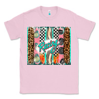 Bubblegum Pink racing brushstroke Classic Tee - AdoDesignShop