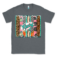 Charcoal Heather racing brushstroke Classic Tee - AdoDesignShop