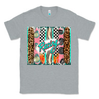 Heather Grey racing brushstroke Classic Tee - AdoDesignShop
