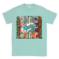 Seafoam racing brushstroke Classic Tee - AdoDesignShop