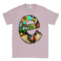 Lilac farm life alphabet lowercase letters e Classic Tee - BundleAndBundleShop