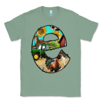Sage farm life alphabet lowercase letters e Classic Tee - BundleAndBundleShop