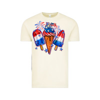 4th Of July Ice Creams Vintage Tee | Teevron